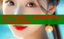 糖心vlog醉酒cc：探索短视频创作与社交互动的新体验